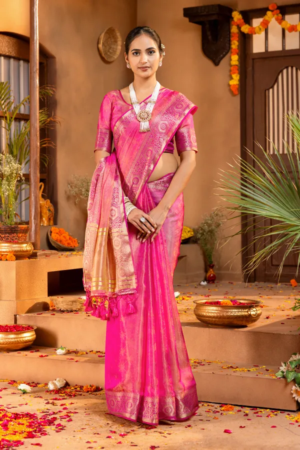 Ekisha_Pink_–_Wedding_Special_|_Premium_Soft_Fendy_Satin_Saree_with_Self_Design_Weaving_Pallu,_Traditional_Zari_Weaving_Border