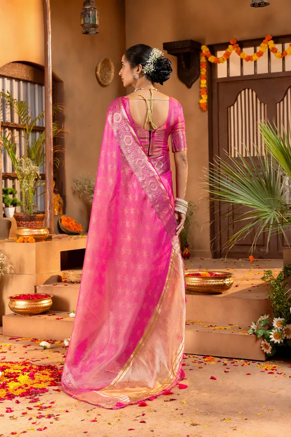 Ekisha_Pink_–_Wedding_Special_|_Premium_Soft_Fendy_Satin_Saree_with_Self_Design_Weaving_Pallu,_Traditional_Zari_Weaving_Border