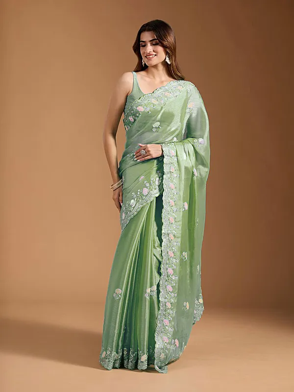 Soft_Jimmy_Chu_sarees_with_Beautiful_Embroidery_&_Sequence_Work_With_Attractive_Border_And_Heavy_Embroidery_&_Sequence_Work_Running_Blouse_in_new_styles_n_new_look