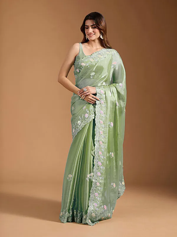 Soft_Jimmy_Chu_sarees_with_Beautiful_Embroidery_&_Sequence_Work_With_Attractive_Border_And_Heavy_Embroidery_&_Sequence_Work_Running_Blouse_in_new_styles_n_new_look