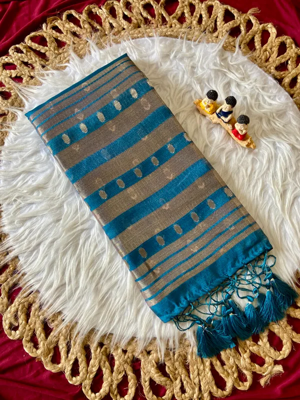 Gungun_Sky_Blue_–_Melodic_Wedding_Special_|_Premium_Soft_Khadi_Shimmer_Saree_with_Butti_Design_Weaving_Pallu,_Traditional_Zari_Weaving_Border