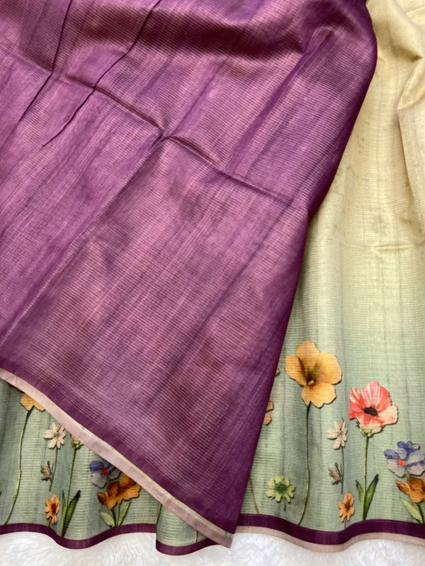 Chinmayi_Pista_Green_&_Wine_–_Blissful_Festive_Season_Special_|_Soft_Tussar_Silk_Saree_with_Digital_Print,_Zari_Line_Saree_&_Digital_Print_Blouse