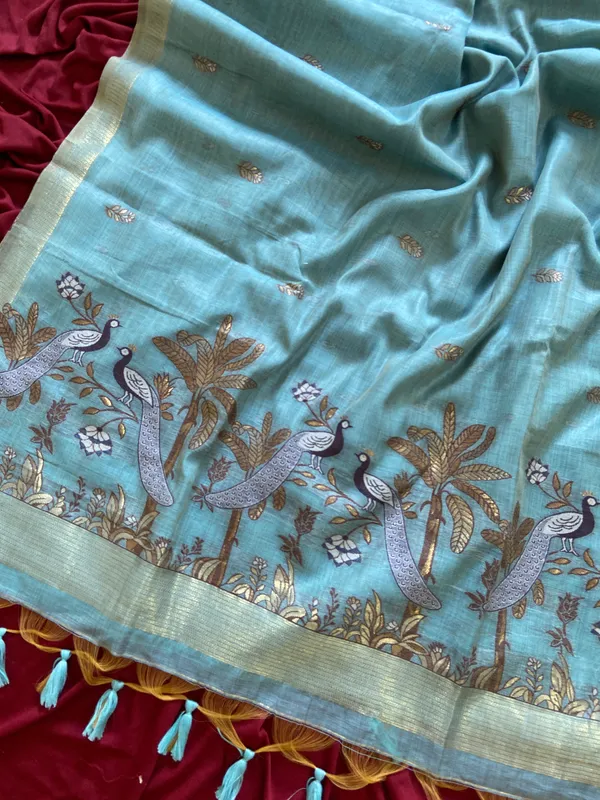 Kashish_Sky_Blue_–_Alluring_Wedding_Special_|_Premium_Soft_Muga_Cotton_Saree_with_Colourful_Resham_Weaving_Peacock_Design_Pallu