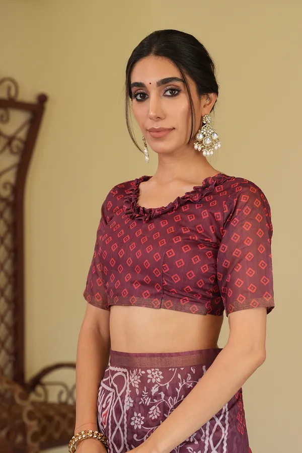 Soft_Chanderi_cotton_sarees_with_Beautiful_Digital_Print_With_Attractive_Zari_Line_Saree_And_Digital_Print_Blouse_With_Tassels