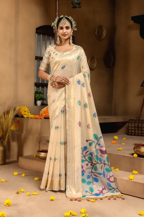 Chahat_Pink_–_Cherished_Wedding_Special_|_Premium_Soft_Muga_Cotton_Saree_with_Colourful_Resham_Weaving_Pallu,_Traditional_Zari_Weaving_Border