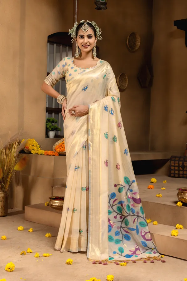 Chahat_Pink_–_Cherished_Wedding_Special_|_Premium_Soft_Muga_Cotton_Saree_with_Colourful_Resham_Weaving_Pallu,_Traditional_Zari_Weaving_Border