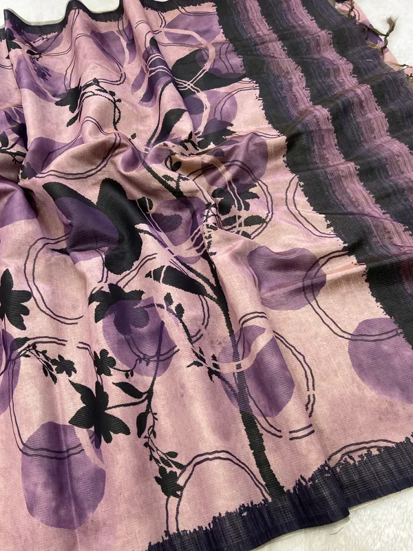 Dishita_Purple_–_Zari_Line_Navratri_Special_|_Soft_Tussar_Silk_Saree_with_Digital_Print,_Zari_Line_Saree_&_Digital_Print_Blouse_with_Tassels