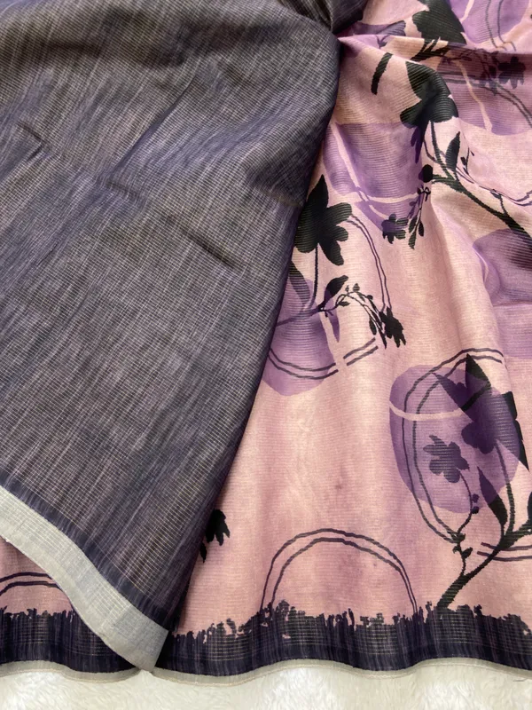 Dishita_Purple_–_Zari_Line_Navratri_Special_|_Soft_Tussar_Silk_Saree_with_Digital_Print,_Zari_Line_Saree_&_Digital_Print_Blouse_with_Tassels