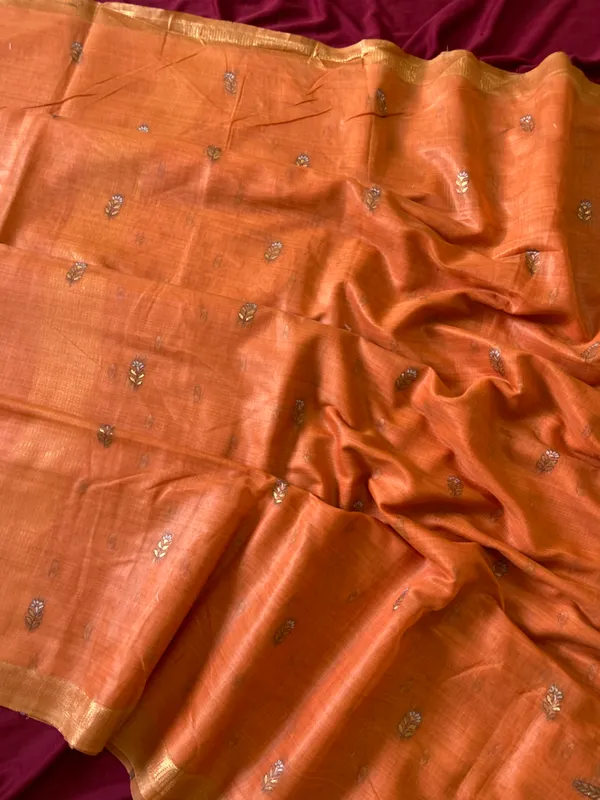Kashish_Orange_–_Alluring_Wedding_Special_|_Premium_Soft_Muga_Cotton_Saree_with_Colourful_Resham_Weaving_Peacock_Design_Pallu