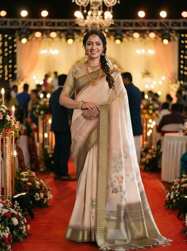 Savya_2_Green_–_Diwali_Special_|_Soft_Tissue_Silk_Saree_with_Digital_Print,_Border_&_Rich_Pallu,_Sequence_&_Contrast_Print_Blouse_with_Tassels