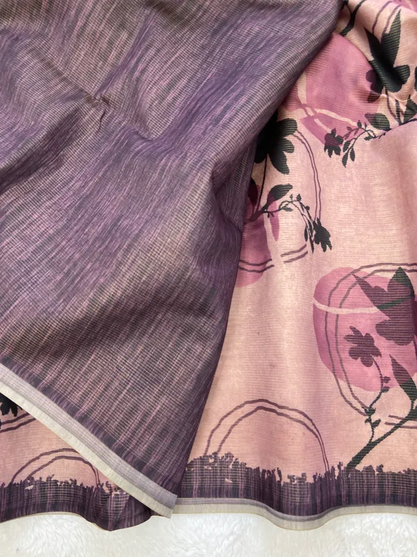 Dishita_Wine_–_Zari_Line_Diwali_Special_|_Soft_Tussar_Silk_Saree_with_Digital_Print,_Zari_Line_Saree_&_Digital_Print_Blouse_with_Tassels