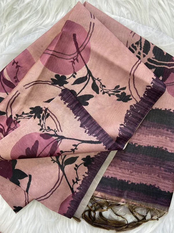 Dishita_Wine_–_Zari_Line_Diwali_Special_|_Soft_Tussar_Silk_Saree_with_Digital_Print,_Zari_Line_Saree_&_Digital_Print_Blouse_with_Tassels