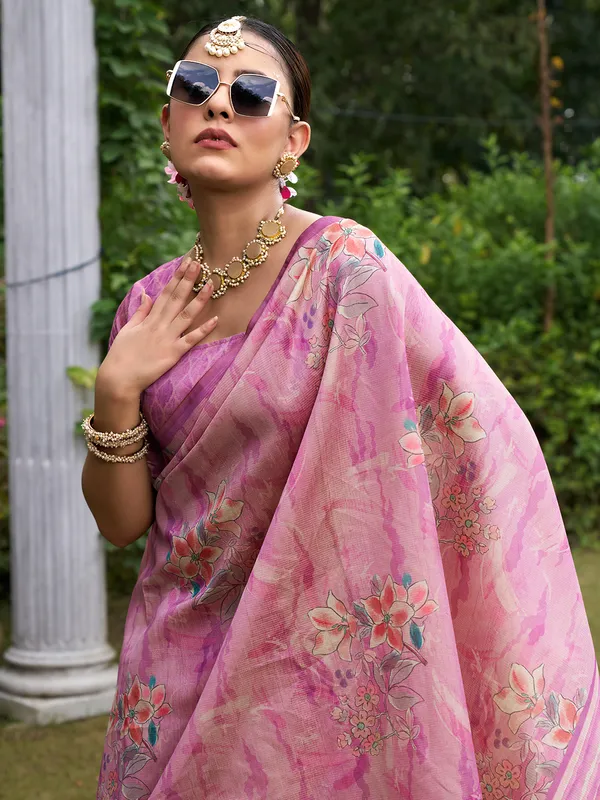 Nagma_Purple_–_Melodic_Navratri_Special_|_Soft_Tussar_Silk_Saree_with_Digital_Print,_Zari_Line_Saree_&_Digital_Print_Blouse_with_Tassels