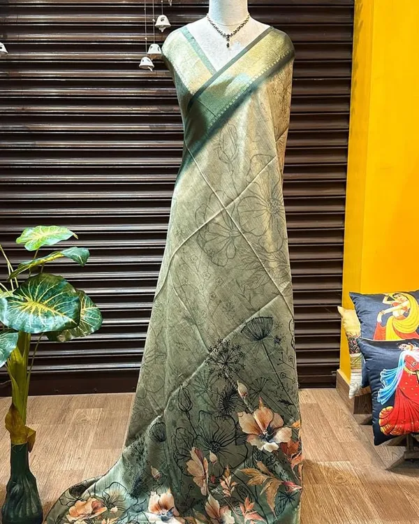 Helga_Green_–_Navratri_Special_|_Superior_Desi_Soft_Silky_Tussar_Saree_with_Ombre_Scheme_Body_And_Over_It_Floral_Conceptual_Prints