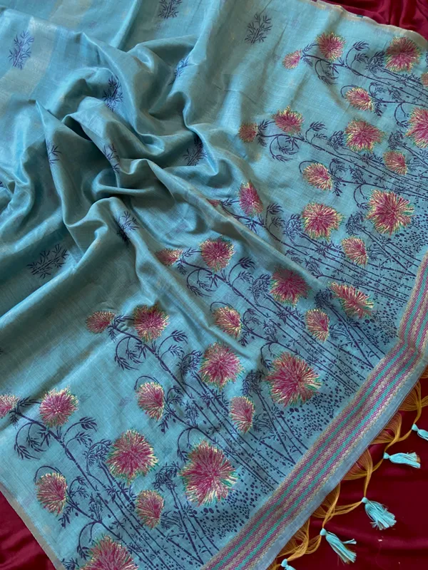 Grisha_Sky_Blue_–_Floral_Pallu_Wedding_Special_|_Premium_Soft_Muga_Cotton_Saree_with_Colourful_Resham_Weaving_Flower_Design_Pallu