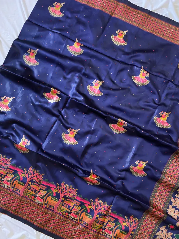 Melody_Blue_–_Melodic_Navratri_Special_|_Soft_Pashmina_Silk_Saree_with_Woven_Zari_Work,_Pashmina_Design_Saree_&_Running_Blouse_with_Tassels
