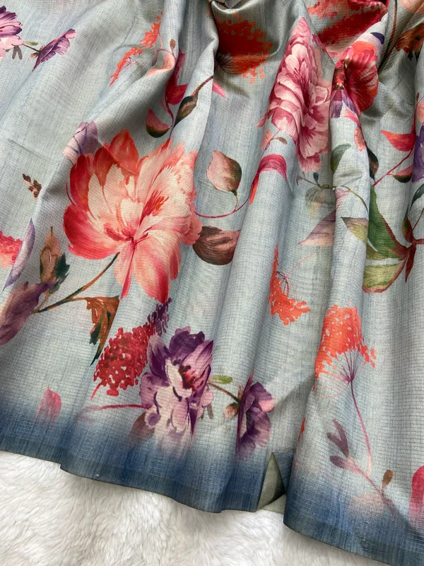 Jhansi_Blue_–_Fearless_Navratri_Special_|_Soft_Tussar_Silk_Saree_with_Digital_Print,_Zari_Line_All-over_Saree_&_Digital_Print_Blouse_with_Tassels