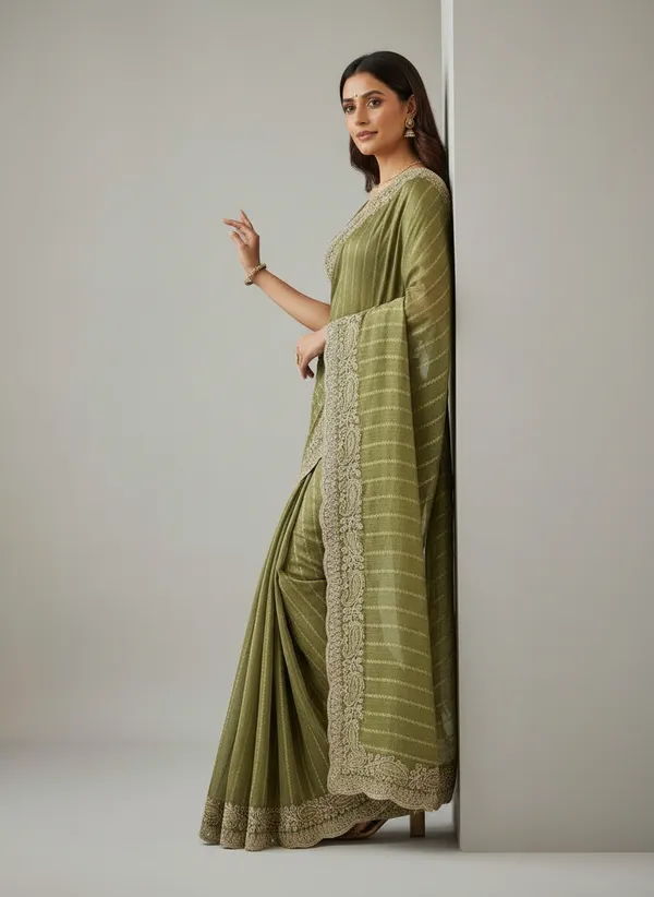 Kajju_Katri_Pedding_sarees_with_Beautiful_Embroidery_&_Sequence_Work_With_Attractive_Cutwork_Border_And_Heavy_Embroidery_&_Sequence_Work_Blouse
