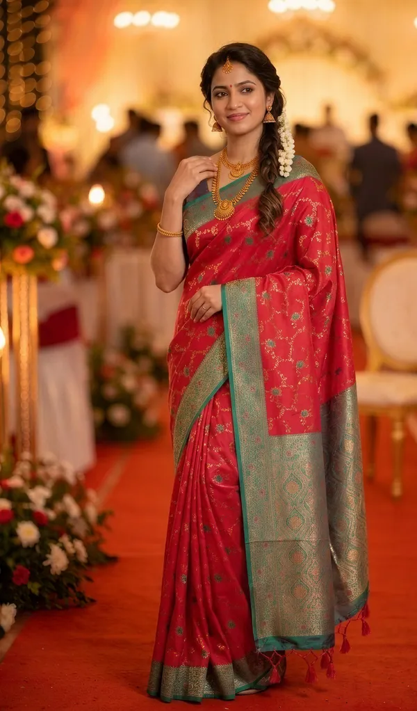 Gunjal_Pink_–_Wedding_Special_|_Premium_Soft_Paithani_Silk_Saree_with_Weaving_Pattern,_Rich_Pallu_&_Border_&_Weaving_Blouse_with_Tassels