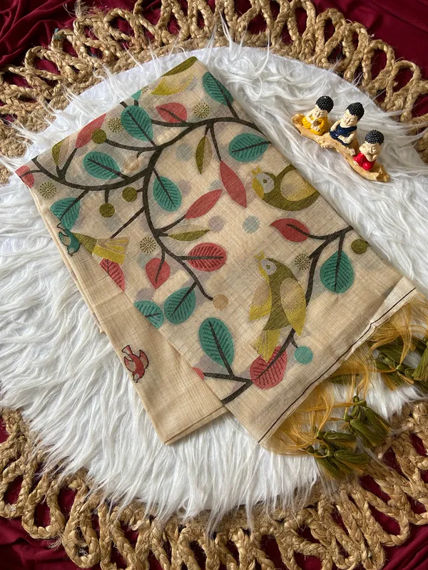 Chahat_Green_–_Cherished_Wedding_Special_|_Premium_Soft_Muga_Cotton_Saree_with_Colourful_Resham_Weaving_Pallu,_Traditional_Zari_Weaving_Border