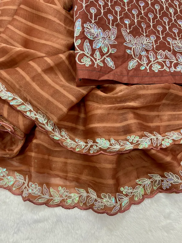 Soft_Shimmer_Patta_sarees_with_Beautiful?_Embroidery_&_Sequence_Work_With_Attractive_Cutwork_Border_And_Heavy_Embroidery_&_Sequence_Work_Blouse_in_new_styles_n_new_look