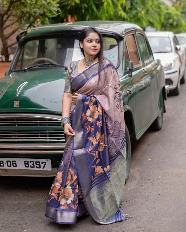 Helga_Blue_–_Navratri_Special_|_Superior_Desi_Soft_Silky_Tussar_Saree_with_Ombre_Scheme_Body_And_Over_It_Floral_Conceptual_Prints