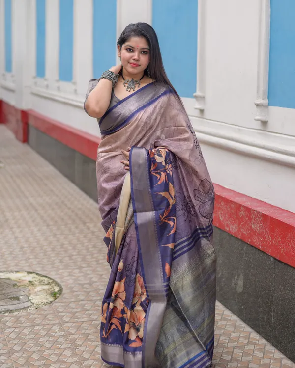 Helga_Blue_–_Navratri_Special_|_Superior_Desi_Soft_Silky_Tussar_Saree_with_Ombre_Scheme_Body_And_Over_It_Floral_Conceptual_Prints
