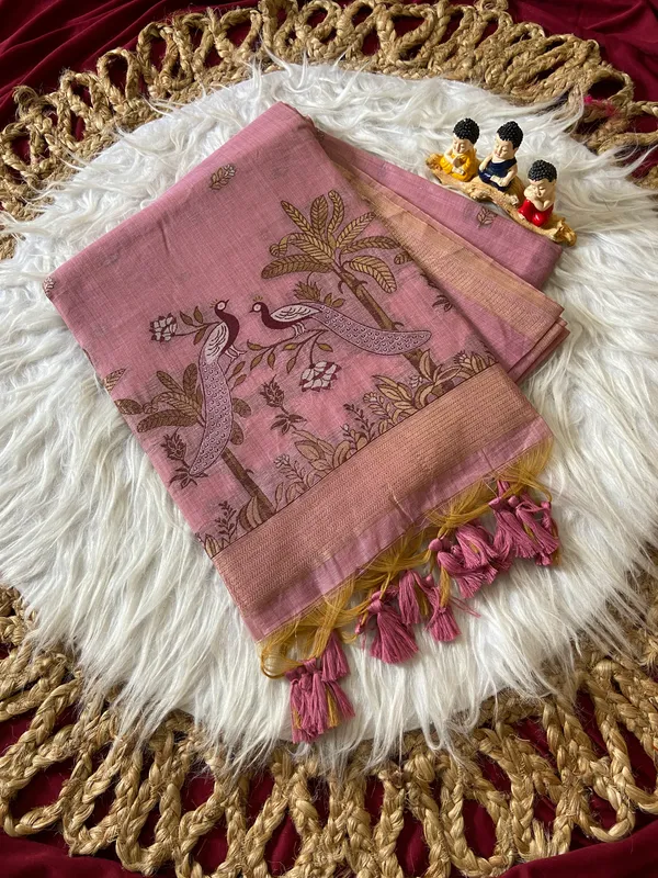 Kashish_Pink_–_Alluring_Wedding_Special_|_Premium_Soft_Muga_Cotton_Saree_with_Colourful_Resham_Weaving_Peacock_Design_Pallu,_Traditional_Zari_Weaving