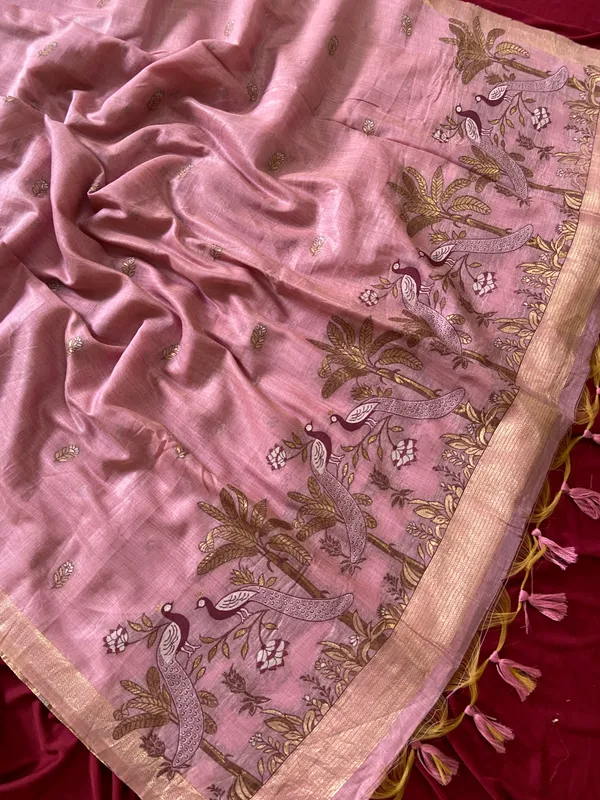 Kashish_Pink_–_Alluring_Wedding_Special_|_Premium_Soft_Muga_Cotton_Saree_with_Colourful_Resham_Weaving_Peacock_Design_Pallu,_Traditional_Zari_Weaving