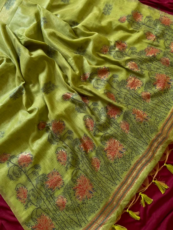 Grisha_2_Green_–_Floral_Pallu_Wedding_Special_|_Premium_Soft_Muga_Cotton_Saree_with_Colourful_Resham_Weaving_Flower_Design_Pallu