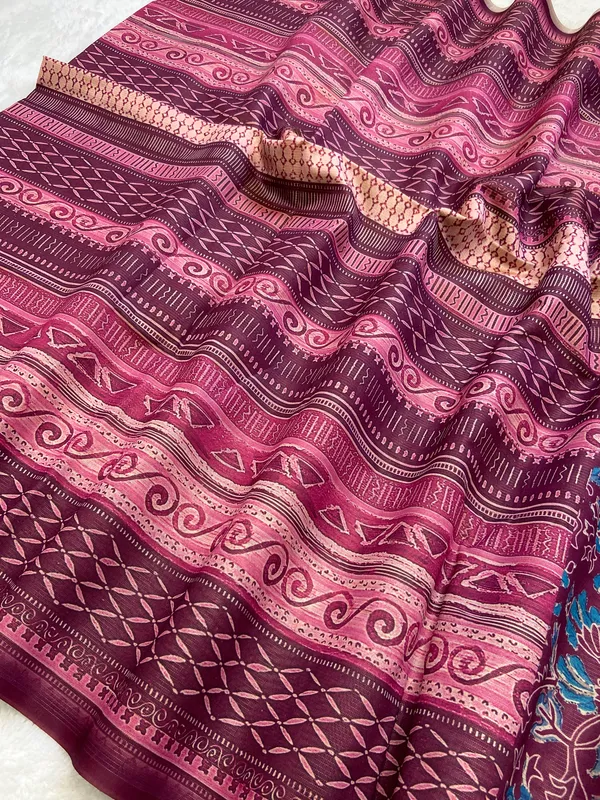 Aria_Pink_–_Melodic_Navratri_Special_|_Soft_Tussar_Silk_Saree_with_Digital_Print,_Zari_Line_Saree_&_Digital_Print_Blouse_with_Tassels