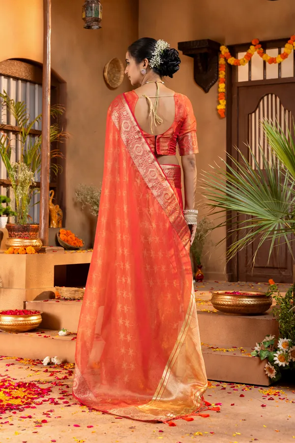 Premium_Soft_Fendy_Satin_sarees_with_Beautiful_Self_Design_Weaving__Pallu_With_Attractive_Traditional_Zari_Weaving__Border_With_All_Over_Self_Weaving__Design_And_Self_Design_Weaving__Blouse_With_Fancy_Tassels