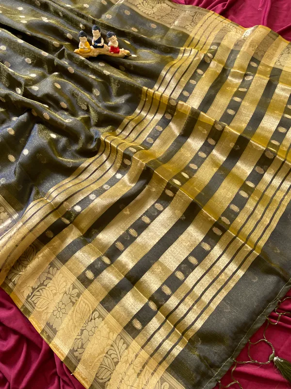 Gungun_Black_–_Melodic_Wedding_Special_|_Premium_Soft_Khadi_Shimmer_Saree_with_Butti_Design_Weaving_Pallu,_Traditional_Zari_Weaving_Border