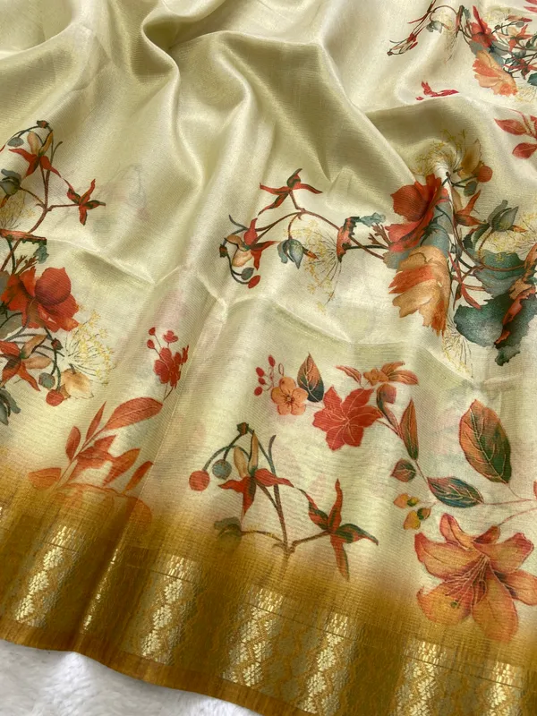Anvika_Yellow_–_Diwali_Special_|_Soft_Tissue_Silk_Saree_with_Digital_Print,_Border_&_Rich_Pallu,_Sequence_&_Contrast_Print_Blouse_with_Tassels