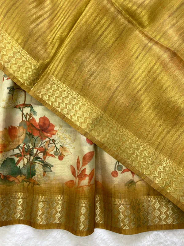 Anvika_Yellow_–_Diwali_Special_|_Soft_Tissue_Silk_Saree_with_Digital_Print,_Border_&_Rich_Pallu,_Sequence_&_Contrast_Print_Blouse_with_Tassels