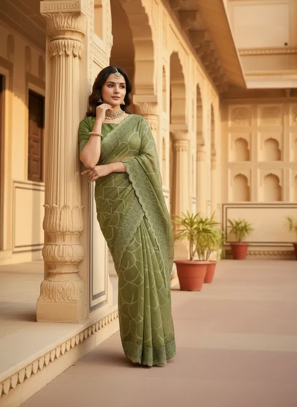 Shimmer_Sitara_Pending_Fabric_sarees_with_Beautiful_Embroidery_&_Sequence_Work_With_Attractive_Cutwork_Border_And_Heavy_Embroidery_&_Sequence_Work_Heavy_Mono_Fabric_Blouse