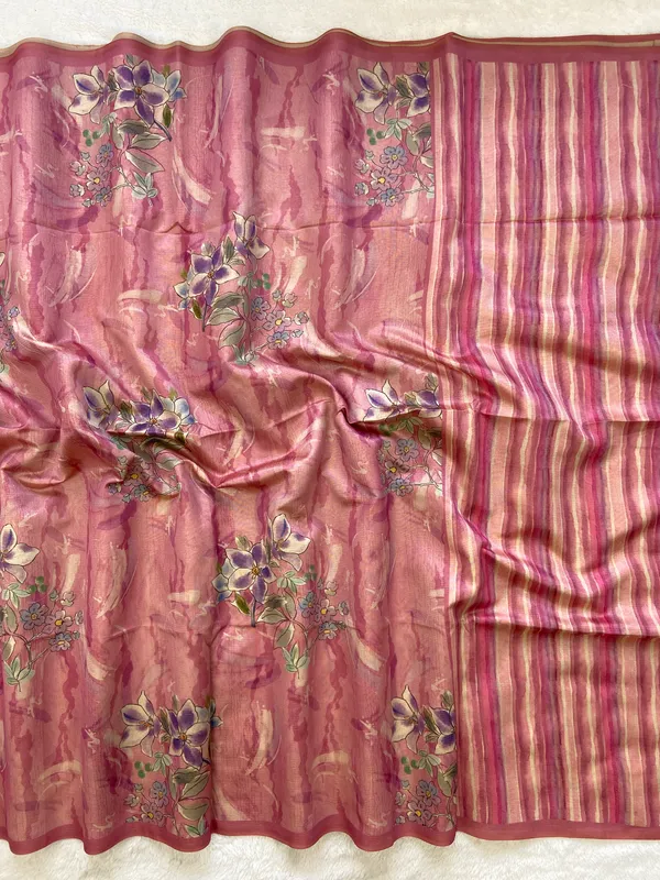 Nagma_Pink_–_Melodic_Navratri_Special_|_Soft_Tussar_Silk_Saree_with_Digital_Print,_Zari_Line_Saree_&_Digital_Print_Blouse_with_Tassels