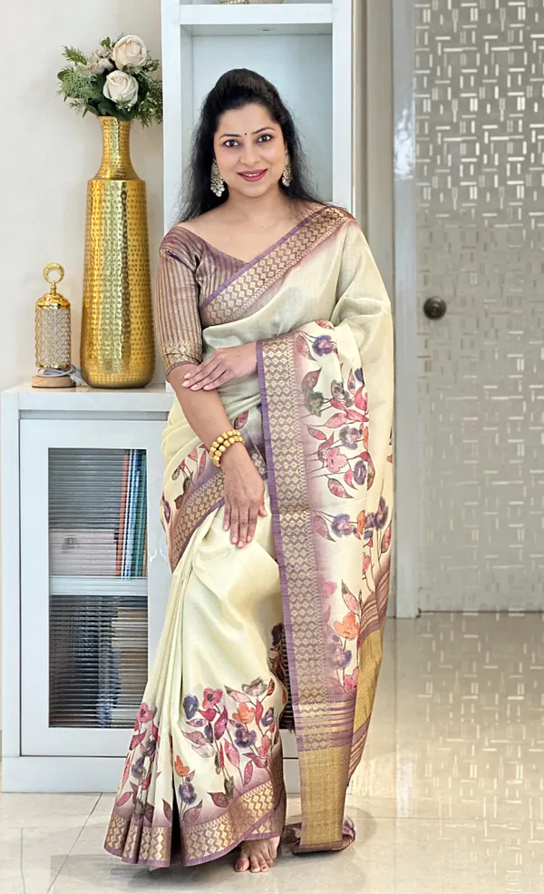 Anvika_Purple_–_Diwali_Special_|_Soft_Tissue_Silk_Saree_with_Digital_Print,_Border_&_Rich_Pallu,_Sequence_&_Contrast_Print_Blouse_with_Tassels