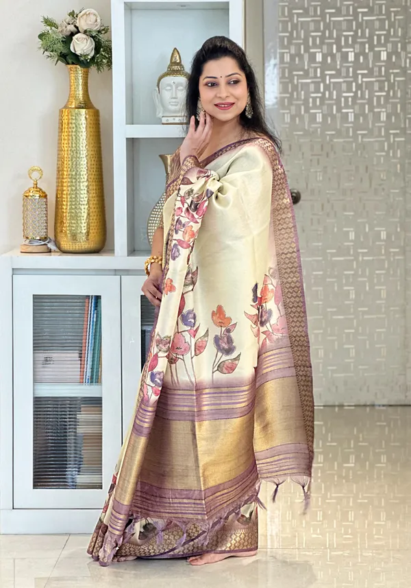 Anvika_Purple_–_Diwali_Special_|_Soft_Tissue_Silk_Saree_with_Digital_Print,_Border_&_Rich_Pallu,_Sequence_&_Contrast_Print_Blouse_with_Tassels