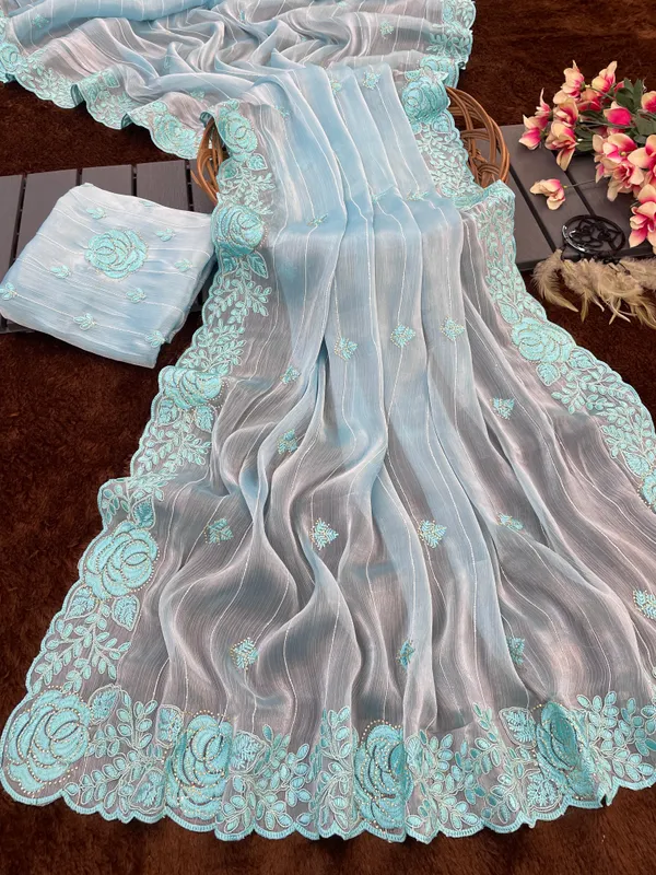 Sri_Rama_Green_–_Auspicious_Diwali_Special_|_Soft_Jimmy_Chu_Saree_with_Embroidery_&_Sequence_Work,_Border_&_Heavy_Embroidery