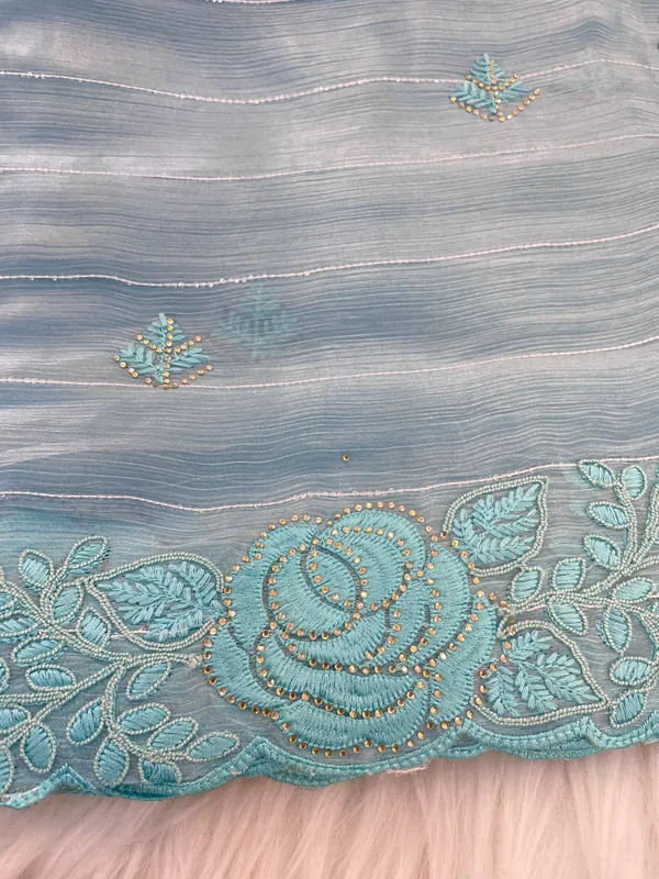 Sri_Rama_Green_–_Auspicious_Diwali_Special_|_Soft_Jimmy_Chu_Saree_with_Embroidery_&_Sequence_Work,_Border_&_Heavy_Embroidery