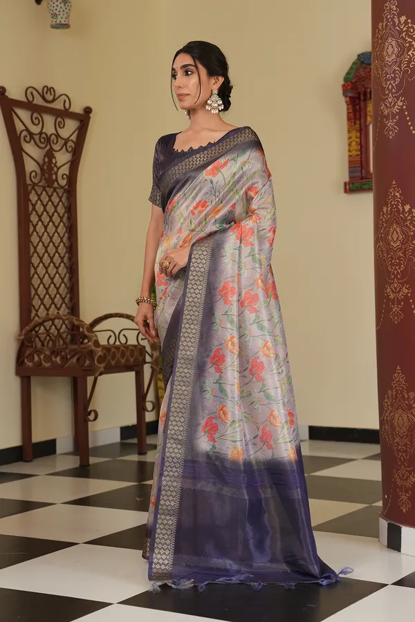 Mini_Blue_–_Diwali_Special_|_Soft_Tissue_Silk_Saree_with_Digital_Print,_Border_&_Rich_Pallu,_Sequence_&_Contrast_Print_Blouse_with_Tassels