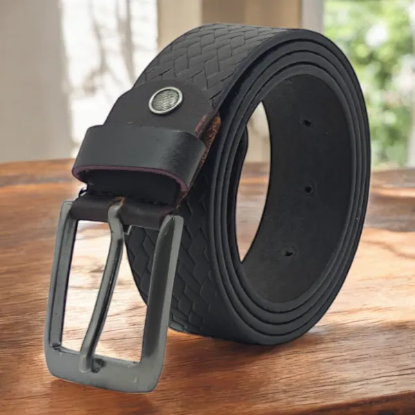 Freacksters_35mm_Brown_Leather_Belt_with_Designer_Pattern_Timeless_Craftsmanship