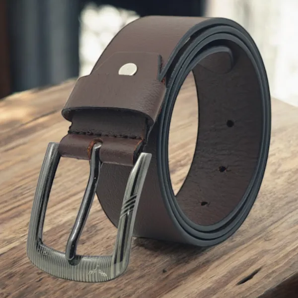 Freacksters_40mm_Brown_Leather_Belt_with_Matte_Finish_Sleek_and_Sophisticated