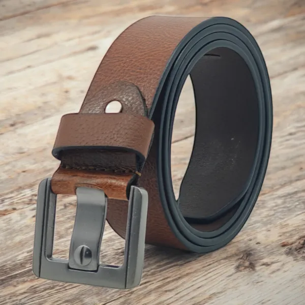 Freacksters_40mm_Tan_Matte_Finish_Genuine_Leather_Belt_Sophisticated_Style