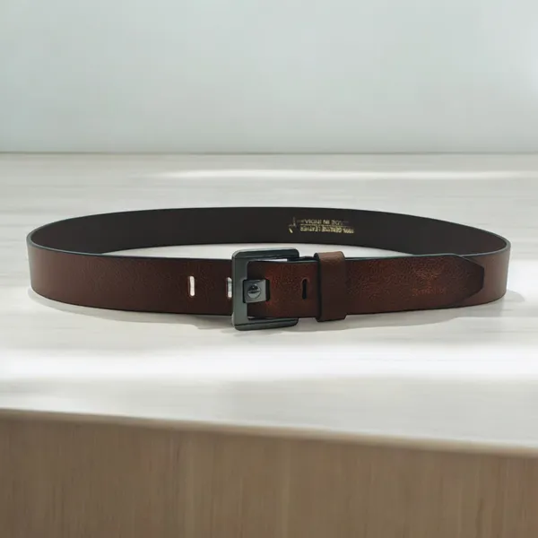 Freacksters_40mm_Tan_Matte_Finish_Genuine_Leather_Belt_Sophisticated_Style