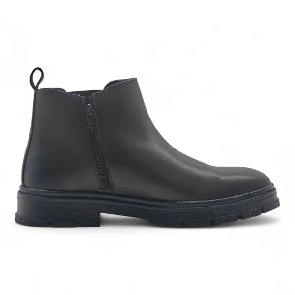 Freacksters_Premium_Brown_Chunky_Leather_Chelsea_Boots_with_Side_Zip_–_Bold_Sole_&_All-Day_Comfort