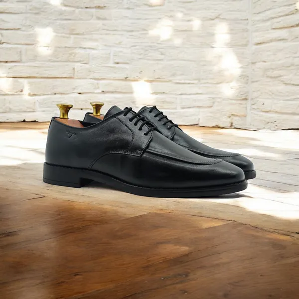 Freacksters_Men's_Black_Leather_Lace-Up_Party_Wear_Formal_Shoes