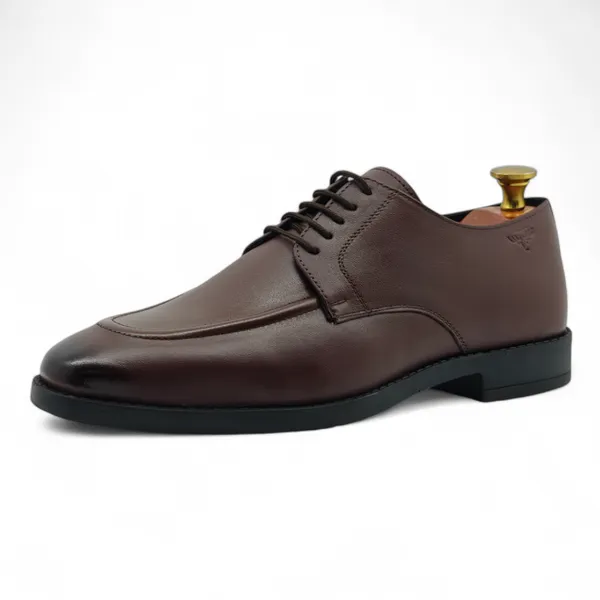 Freacksters_Men's_Luxe_Brown_Lace-Up_Party_Formal_Shoes