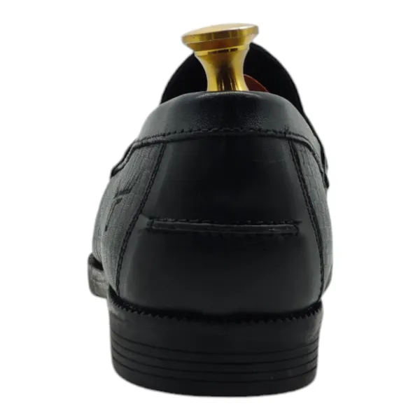 Freacksters_Men's_Black_Leather_Slip-On_Formal_Loafers